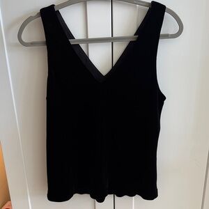 Jones New York Elegant Black Sleeveless Top